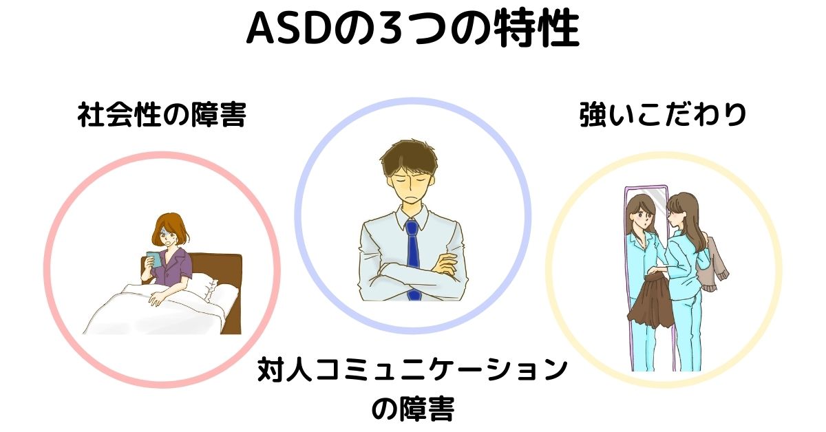 ASDの3つの特性